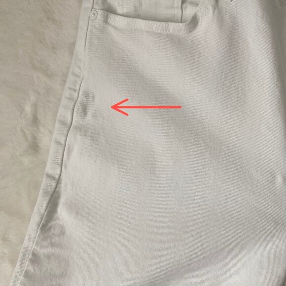 PAIGE Cindy Crop White Jeans - Picture 10 of 10